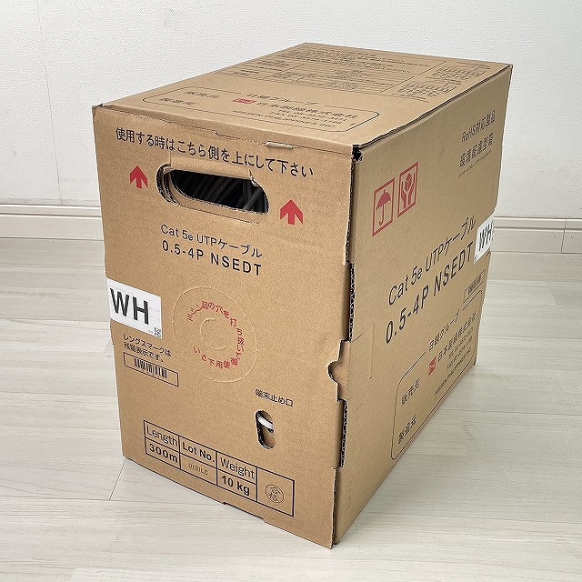 ケーブル】日本製線 UTPケーブル Cat 5e UTP 0.5-4P NSEDTの買取｜東京
