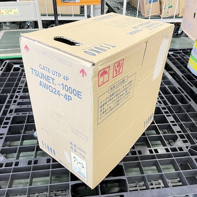 LANケーブル CAT6 UTP 4P TSUNET-1000E AWG24-4P