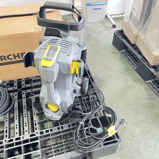 ケルヒャー高圧洗浄機HD4/8Pの本体正面。埼玉県朝霞市の買取ヴィレッジへ!