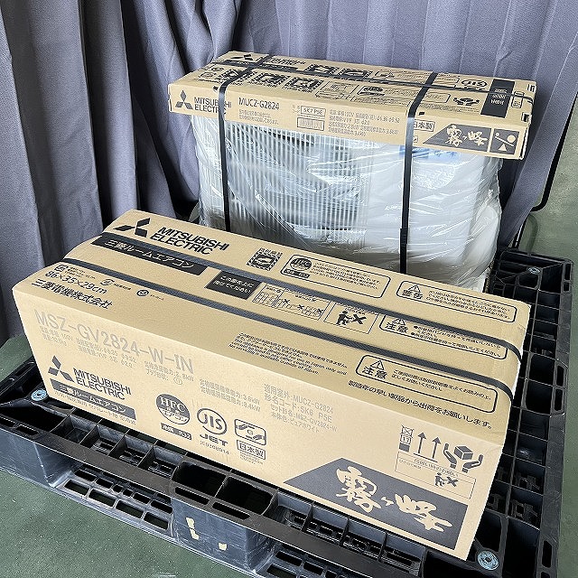 三菱電機MSZ-GV2824-Wルームエアコン未開封品を埼玉県朝霞市で買取!